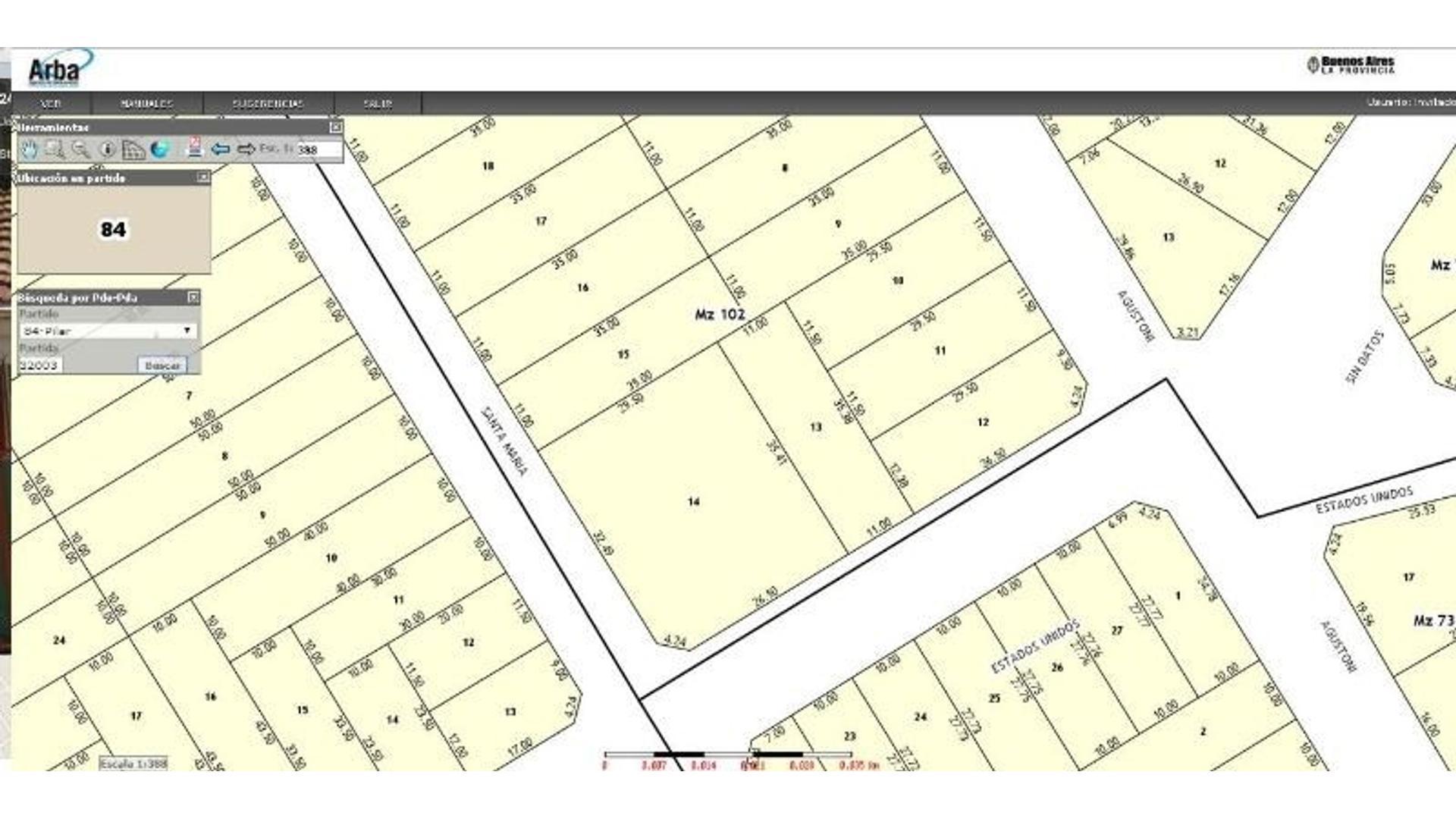 Santa Maria 1400 - USD60.000 - Terreno - en Venta