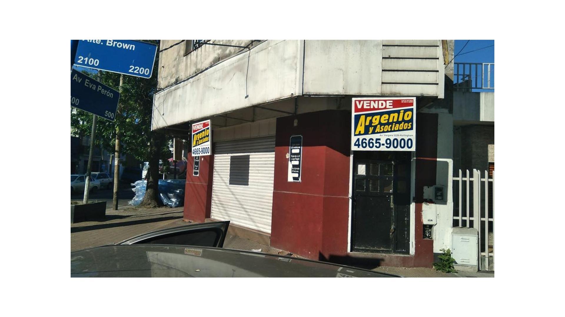 Eva PerÓn Entre Brown Y Colon 400 - USD65.000 - Local - en Venta